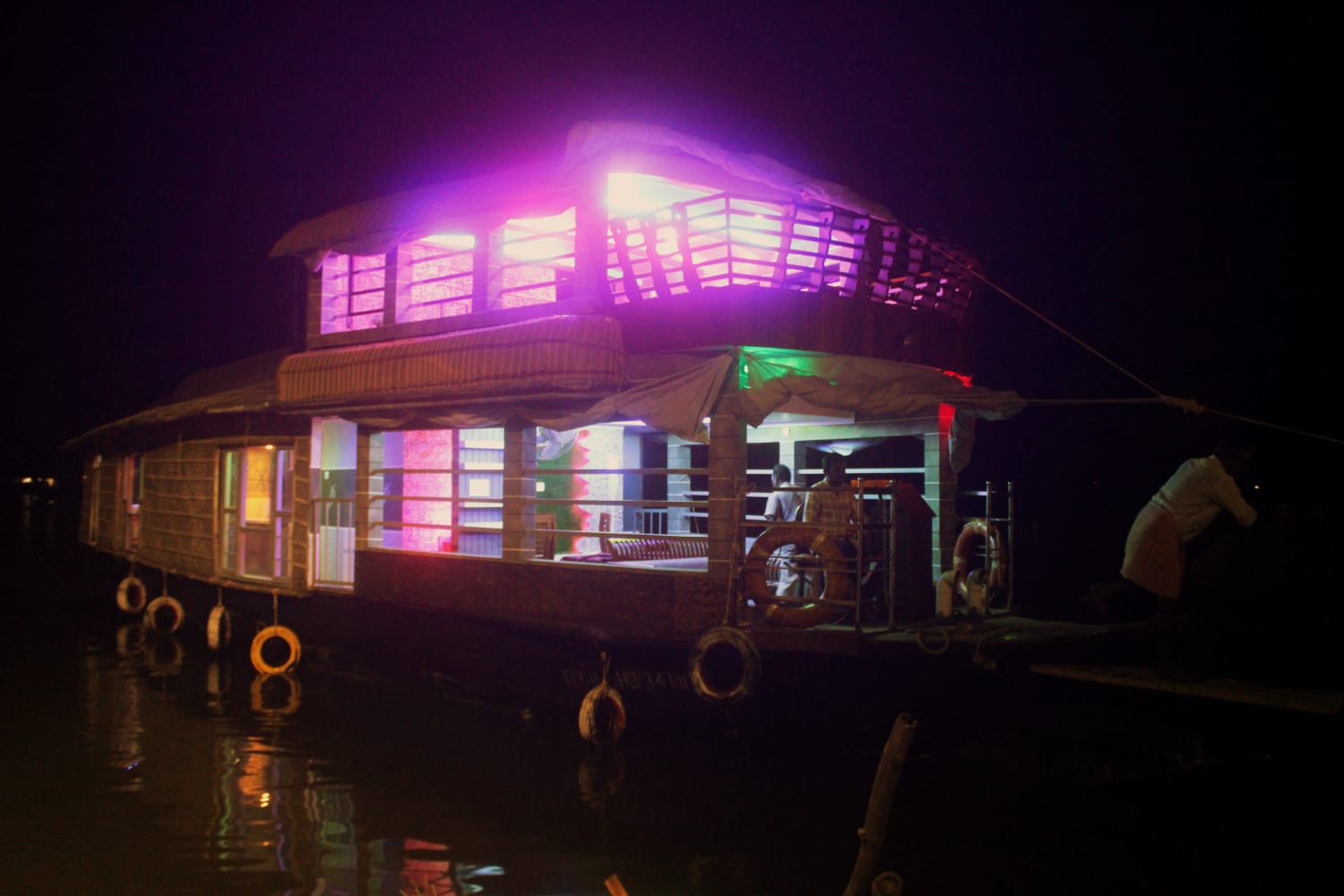Houseboat interior