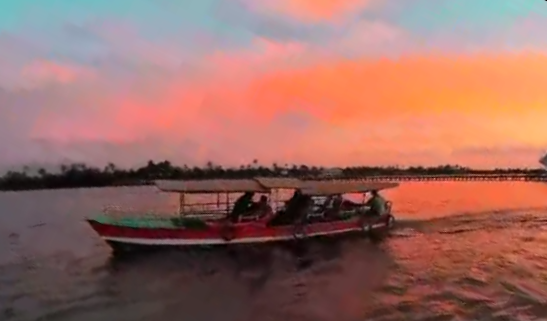 Shikara boat sunset cruise video thumbnail